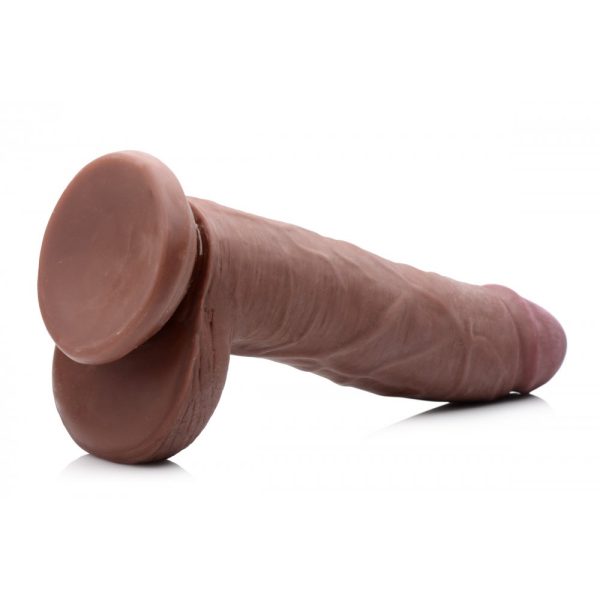 Dildo Ultra Realista Doble Capa 22.86 cm Dark Skin | USA Cocks - Imagen 3