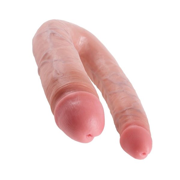 Dildo doble textura realista 17.8 cm | King Cock