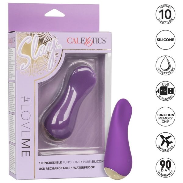 Vibrador masajeador femenino curvo Slay Lover | Calexotics - Imagen 4
