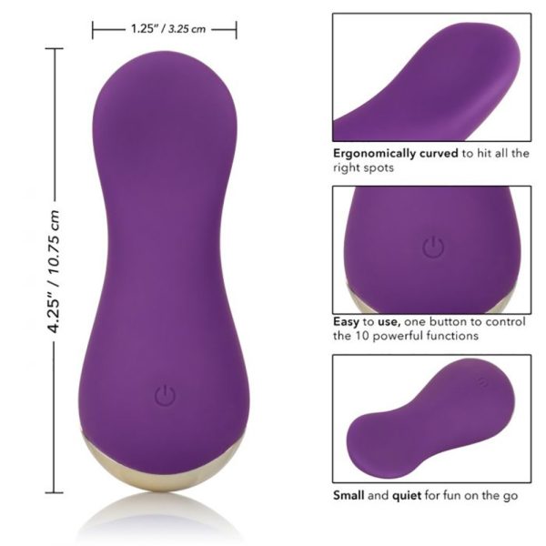 Vibrador masajeador femenino curvo Slay Lover | Calexotics - Imagen 3