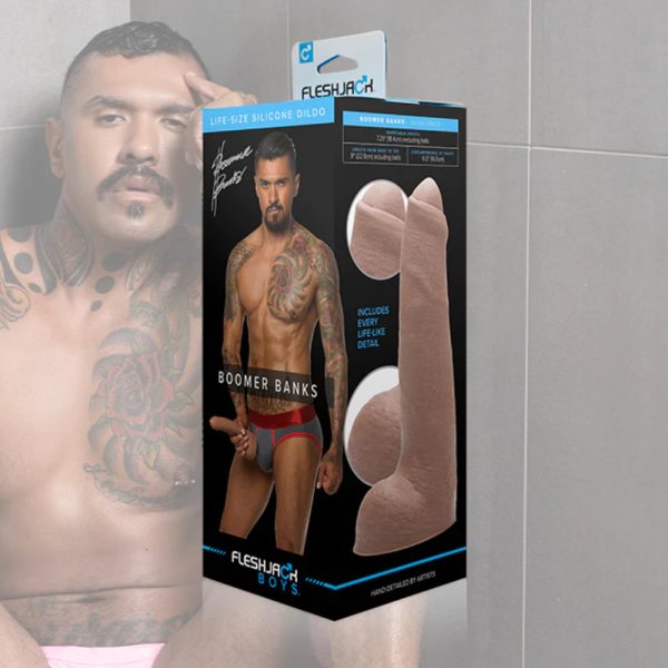 Dildo Realista Boomer Banks 18.4 cm | Fleshjack - Imagen 6