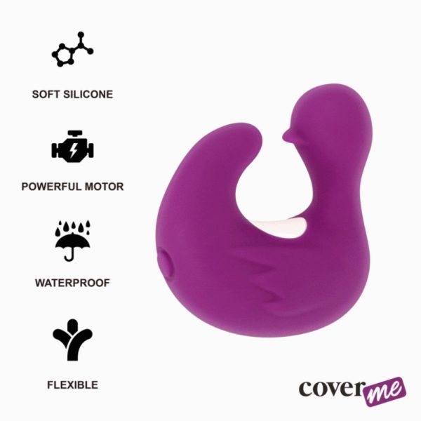 Dedal estimulador de clítoris Duckymania - Coverme - Imagen 3
