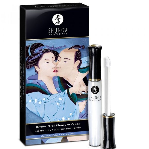 Brillo de labios agua de coco El arte del placer oral - Shunga