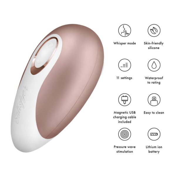 Succionador de Clítoris Satisfyer Pro Deluxe NG | Estimulación por Ondas de Presión - Imagen 4