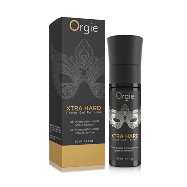 Gel potenciador de erección masculina Orgie Xtra Hard