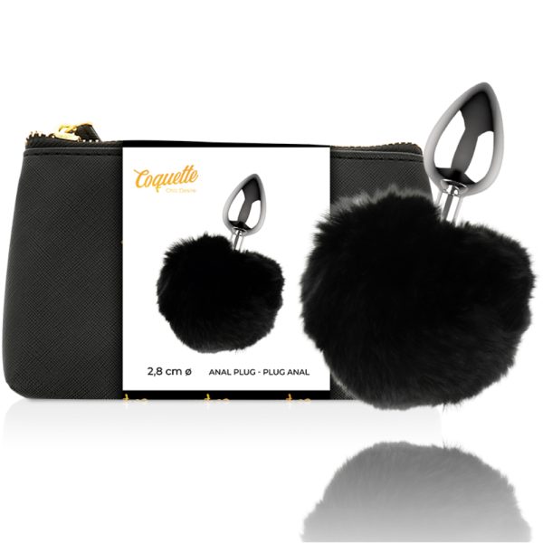 Plug anal de metal talla L Chic Desire - Coquette - Imagen 2