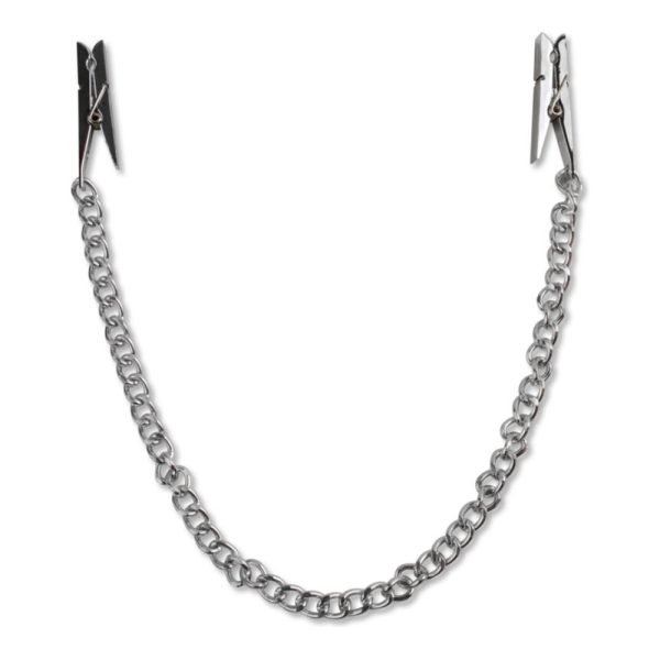 Cadena para pezones plata - Fetish Fantasy
