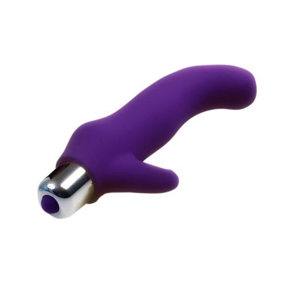 Vibrador para estimulación de punto G morado - Secret play