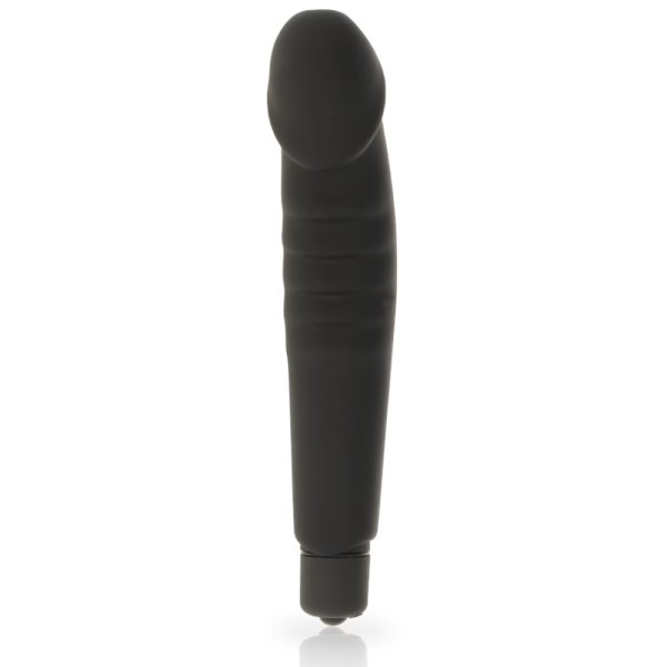 Dildo vibrador de silicona negra - Dolce Vita - Imagen 2