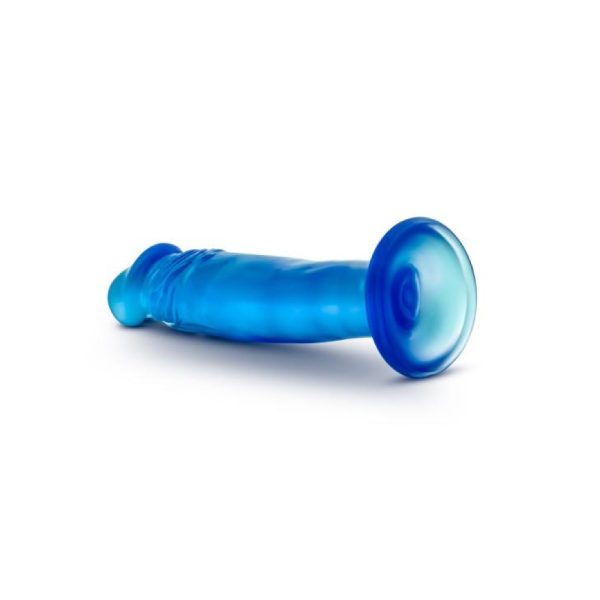 Dildo Azul 15.24 cm con Ventosa | Byours Blush Novelties - Placer Seguro y Estimulante - Imagen 3