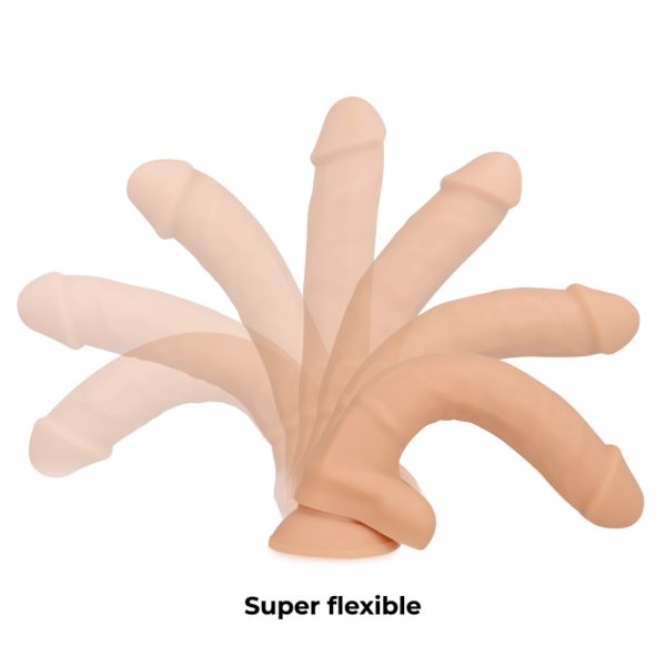 Dildo de silicona medica density cocksil articulado 13cm | Cock Miller - Imagen 5