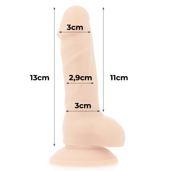 Dildo de silicona medica density cocksil articulado 13cm | Cock Miller - Imagen 6