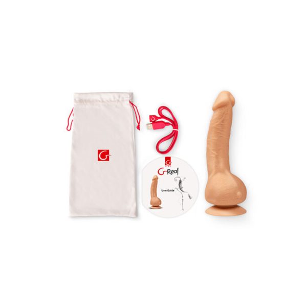 Dildo Realista Deluxe GVibe Great | Vibrador Potente y Textura Realista - Imagen 3