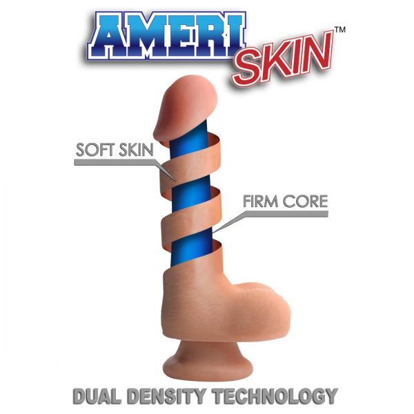 Dildo ultra realista doble capa 20,32 cm – USA Cocks - Imagen 3