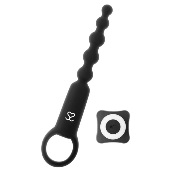 Vibrador anal control remoto Negro Ronie - Moressa