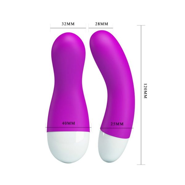 Vibrador femenino estimulador de punto G - Pretty Love Ian - Imagen 3