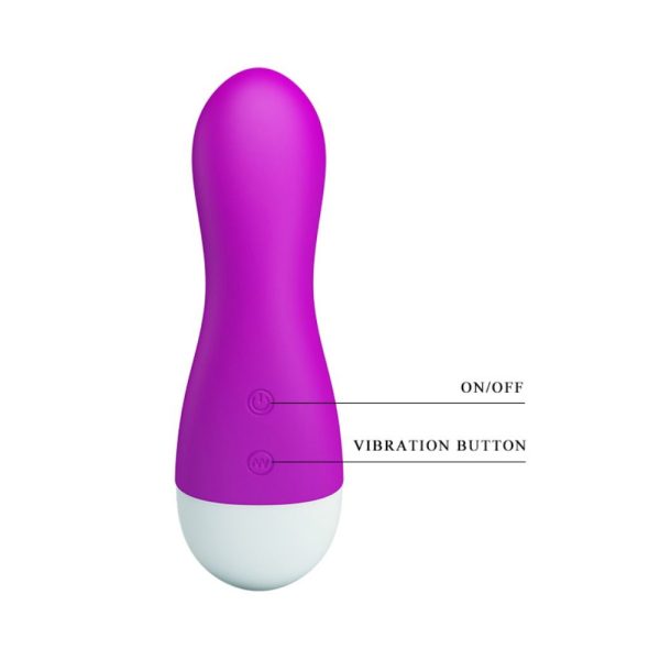 Vibrador femenino estimulador de punto G - Pretty Love Ian - Imagen 4