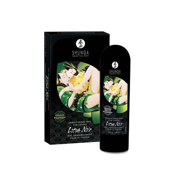 Gel sensibilizante intensificador de orgasmos Lotus Noir | Shunga