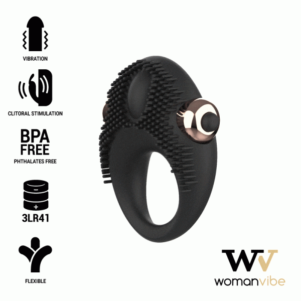 Anillo vibrador de silicona para pene | Womanvibe - Imagen 4