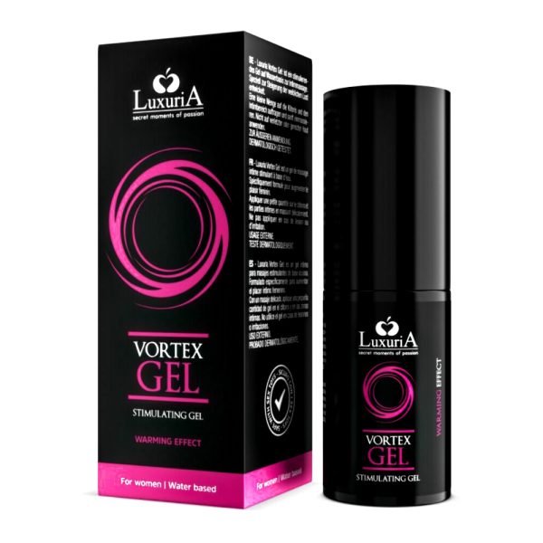 Gel para estimulación de clítoris efecto calor Vortex - Luxuria