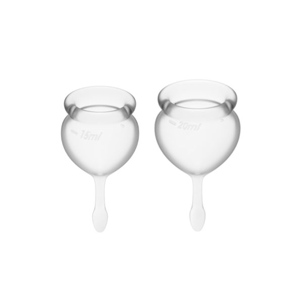 Feel good kit copa menstrual Transparente 15-20 ml - Satisfyer