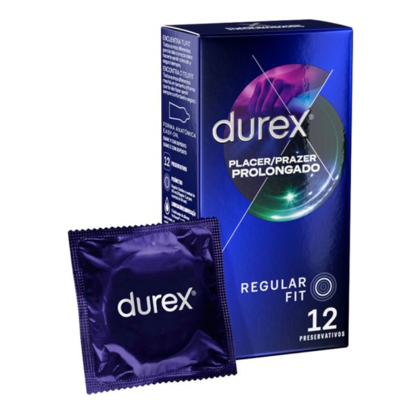 Preservativos con efecto retardante 12 unidades - Durex