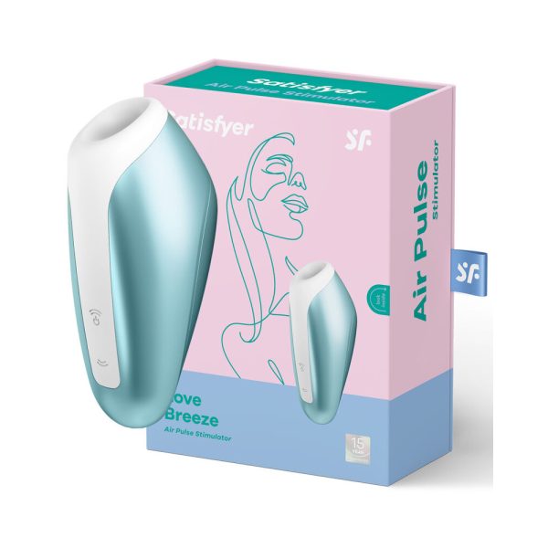 Succionador para clitoris love breeze Ice Blue - Satisfyer - Imagen 4