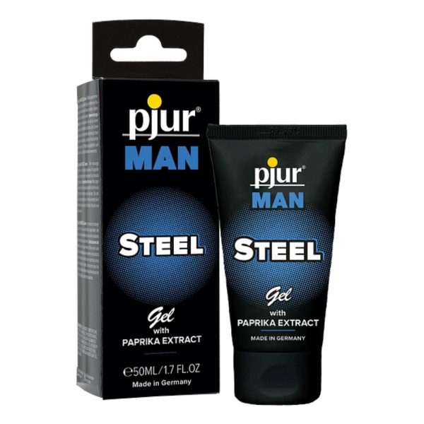 Estimulante vigorizante de Erección Man Steel Gel  50 ml - Pjur