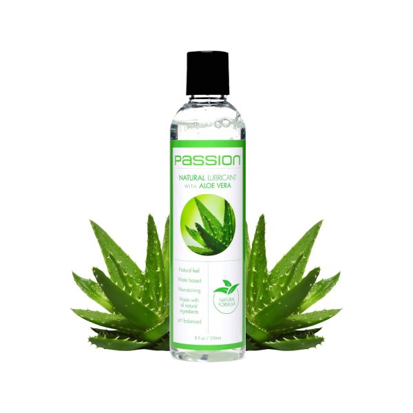 Lubricante Natural con Aloe Vera Passion 236ml | Base de Agua y Cuidado Íntimo