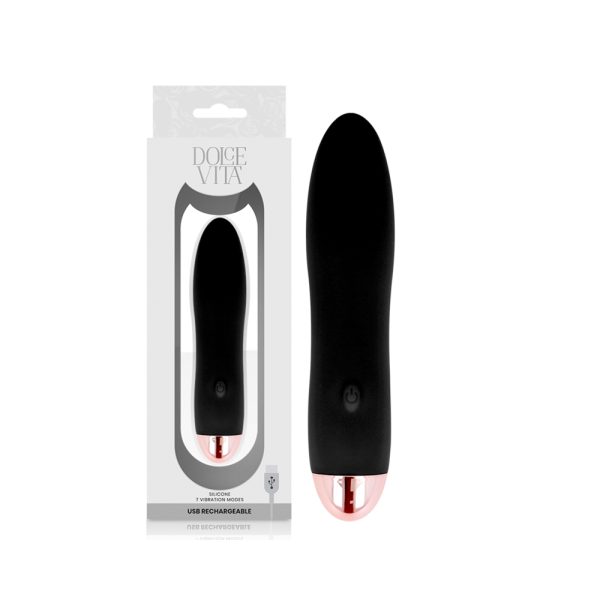 Vibrador de Silicona Dolce Vita | Estimulador de Clítoris 7 Velocidades - Imagen 3